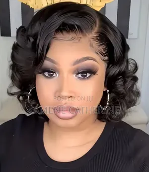 Bouncy Human Frontal Wig