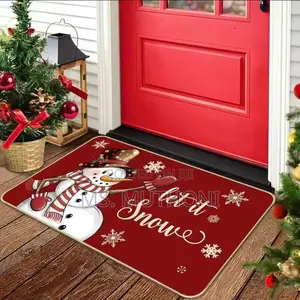 Big Size Christmas Entryway Rubber Mat (Anti-Slip)