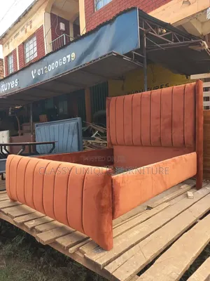 5x6 Burnt Orange Bed