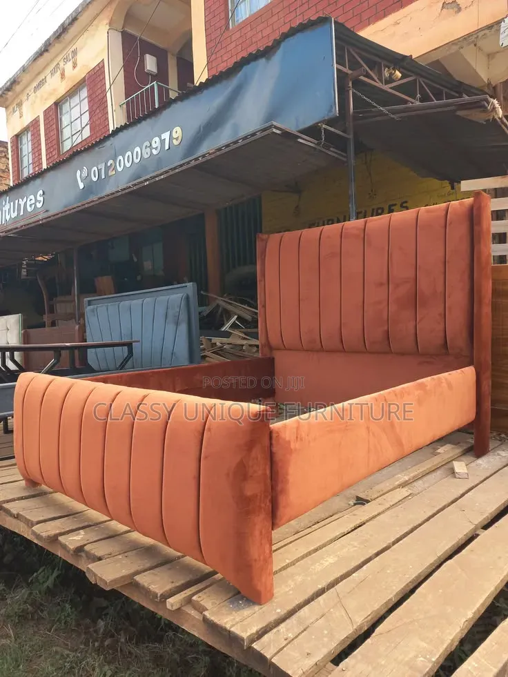 5x6 Burnt Orange Bed