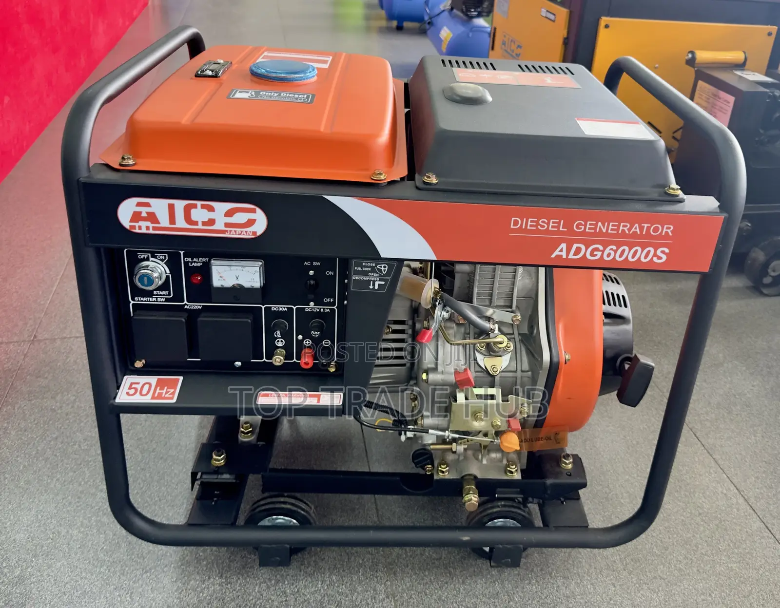 Aico Japan Open-Type Diesel Generator 8kVA 418CC Single Phase