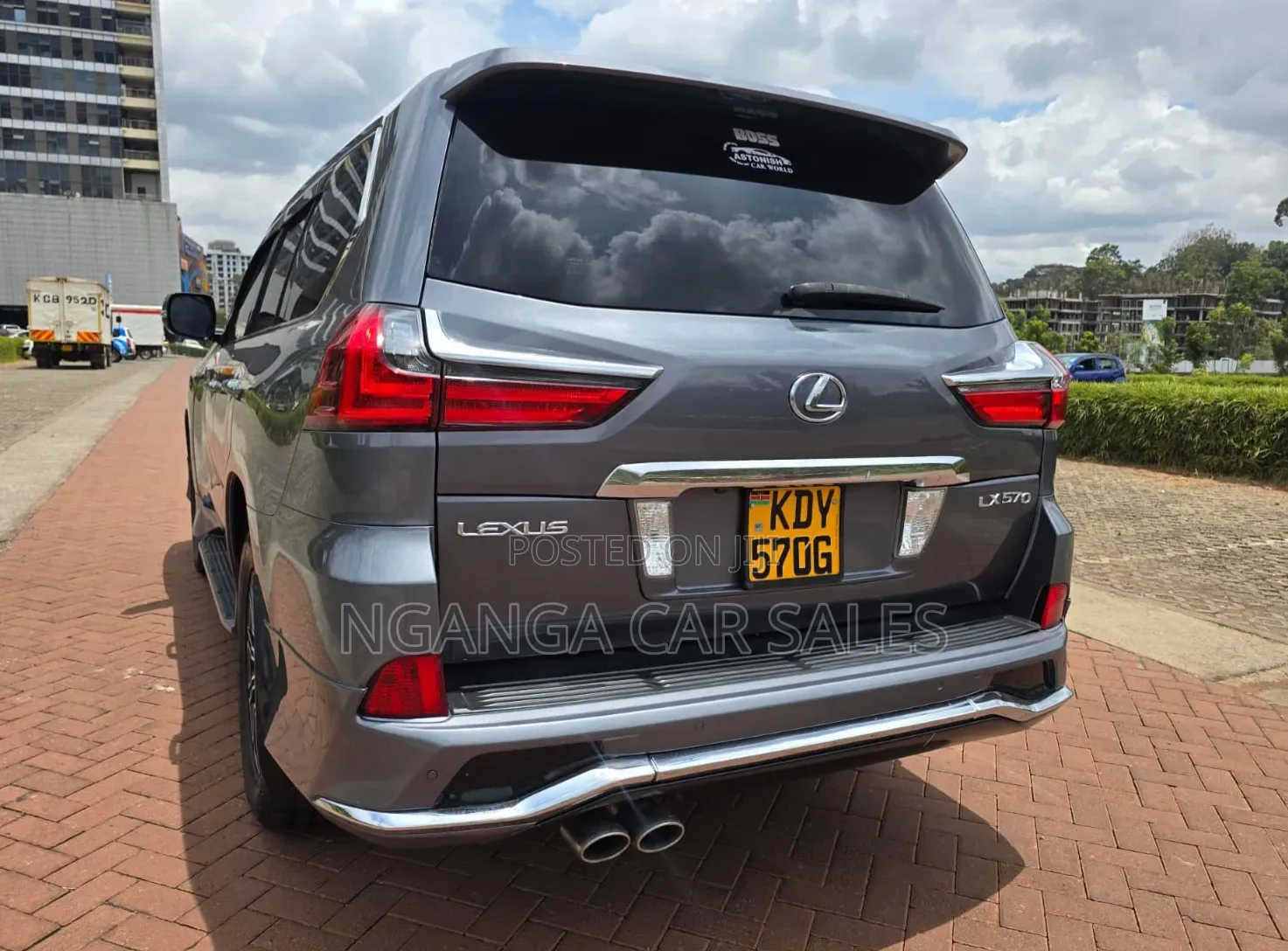 Lexus LX 2016 Gray