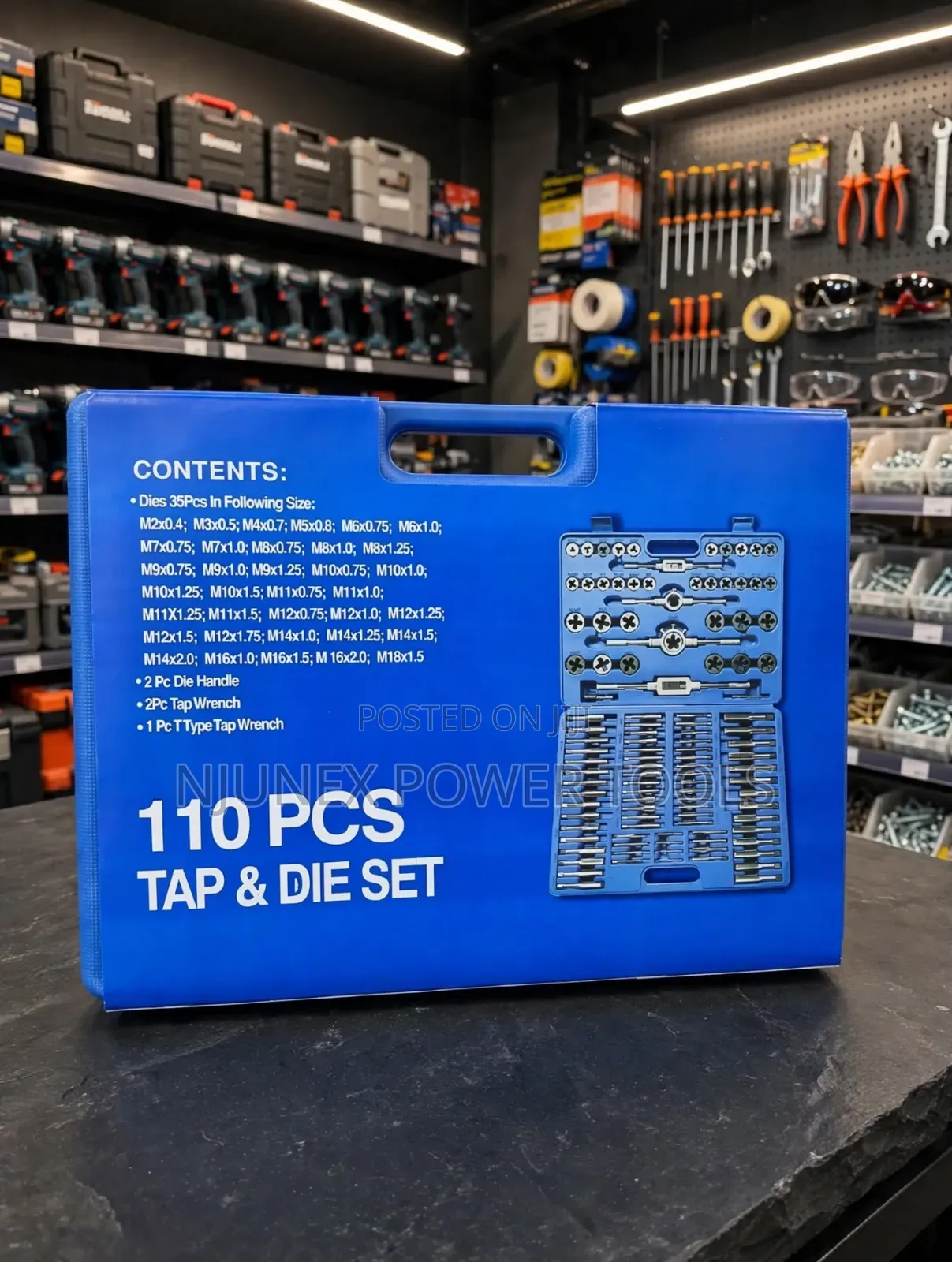 110-Piece Tap and Die Set
