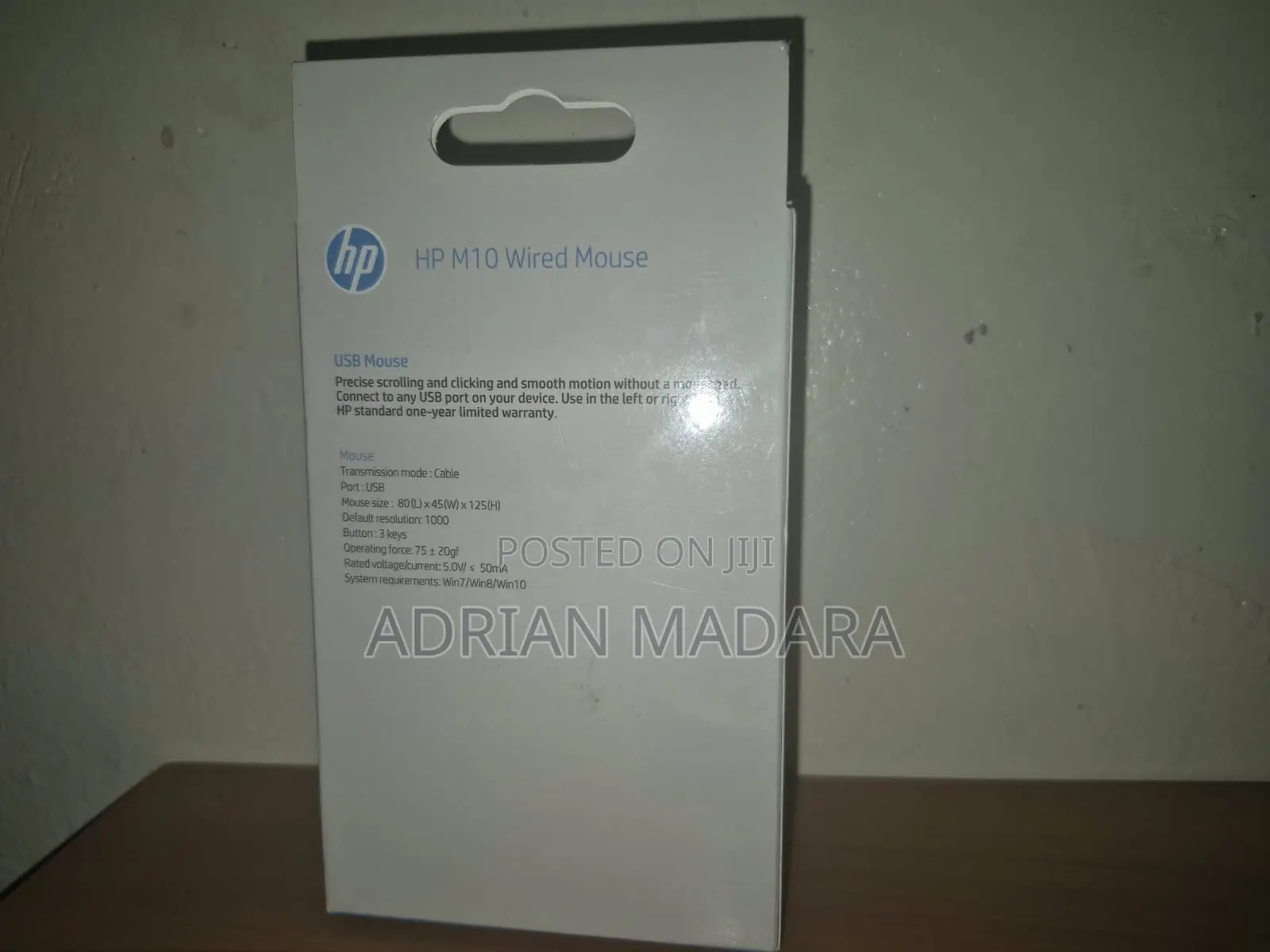 HP M10 Wired Optical Mouse