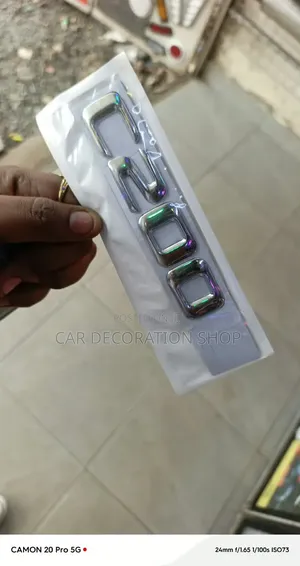 Mercedes C200 ABS Shiny Chrome Finish 3D Badge