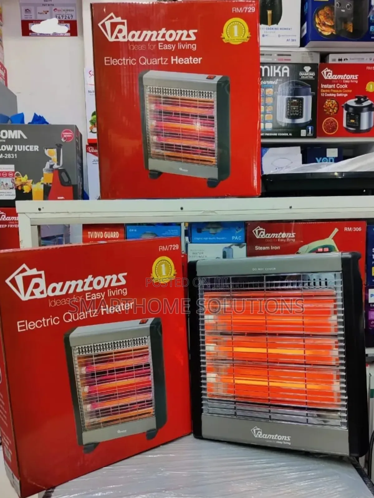 *Ramtons Quartz Heater RM729