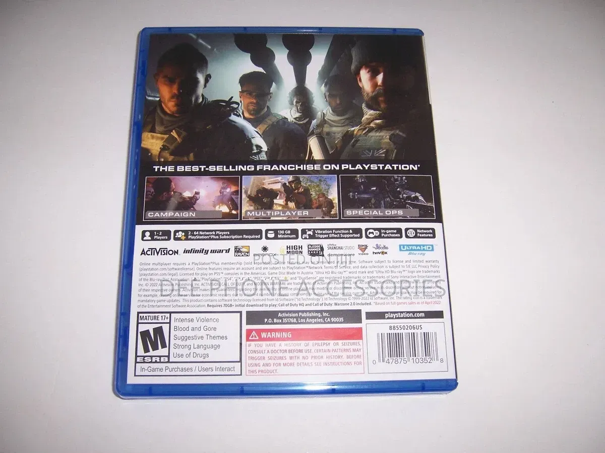 Call of Duty Modern Welfare 2 Ps5 Game