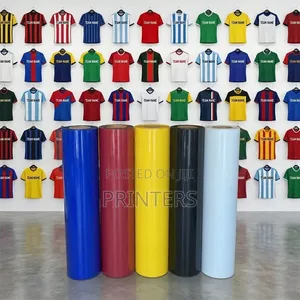 Vinyl Heat Press Sticker Papers - Full Rolls and Per Meter Cutting