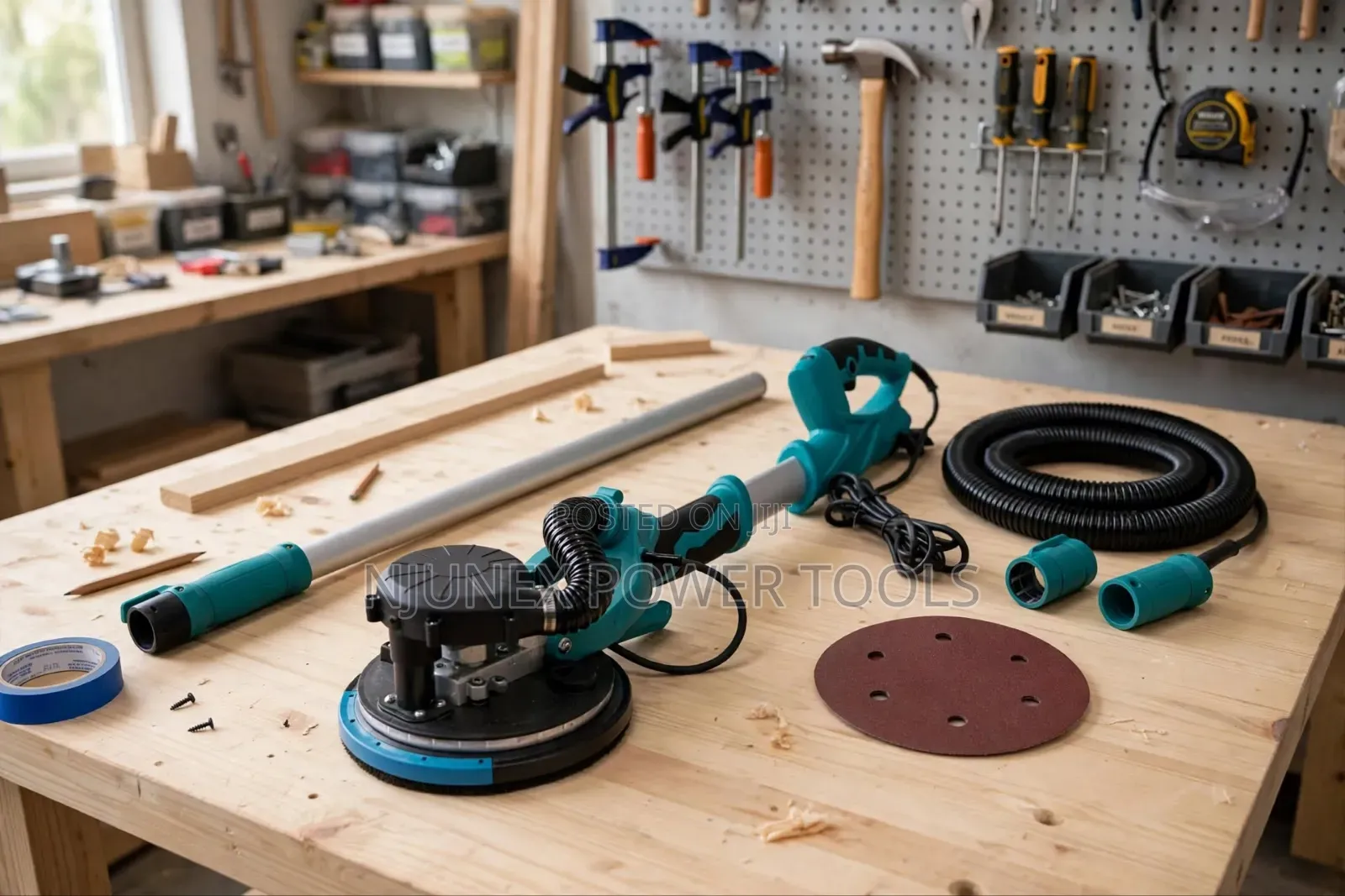 Makita Electric Drywall Sander With Vacuum Dust Collection