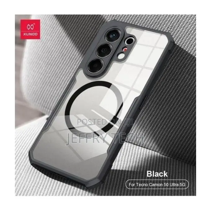 Xundd Case for Tecno Camon 50 Ultra Hard Cover Transparent Magsafe
