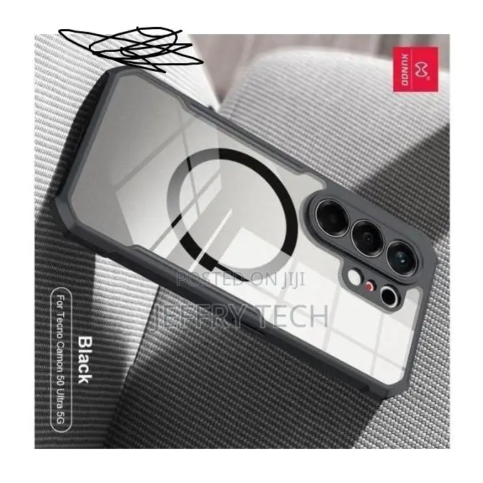 Xundd Case for Tecno Camon 50 Ultra Hard Cover Transparent Magsafe