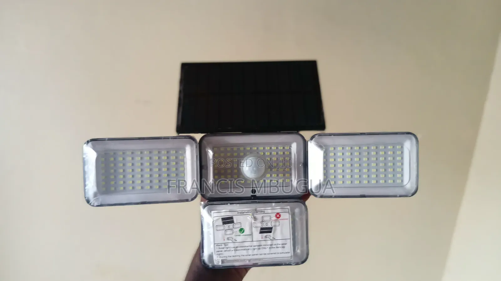 Premium Mokot 4-Head Solar Security Motion Sensing Lights