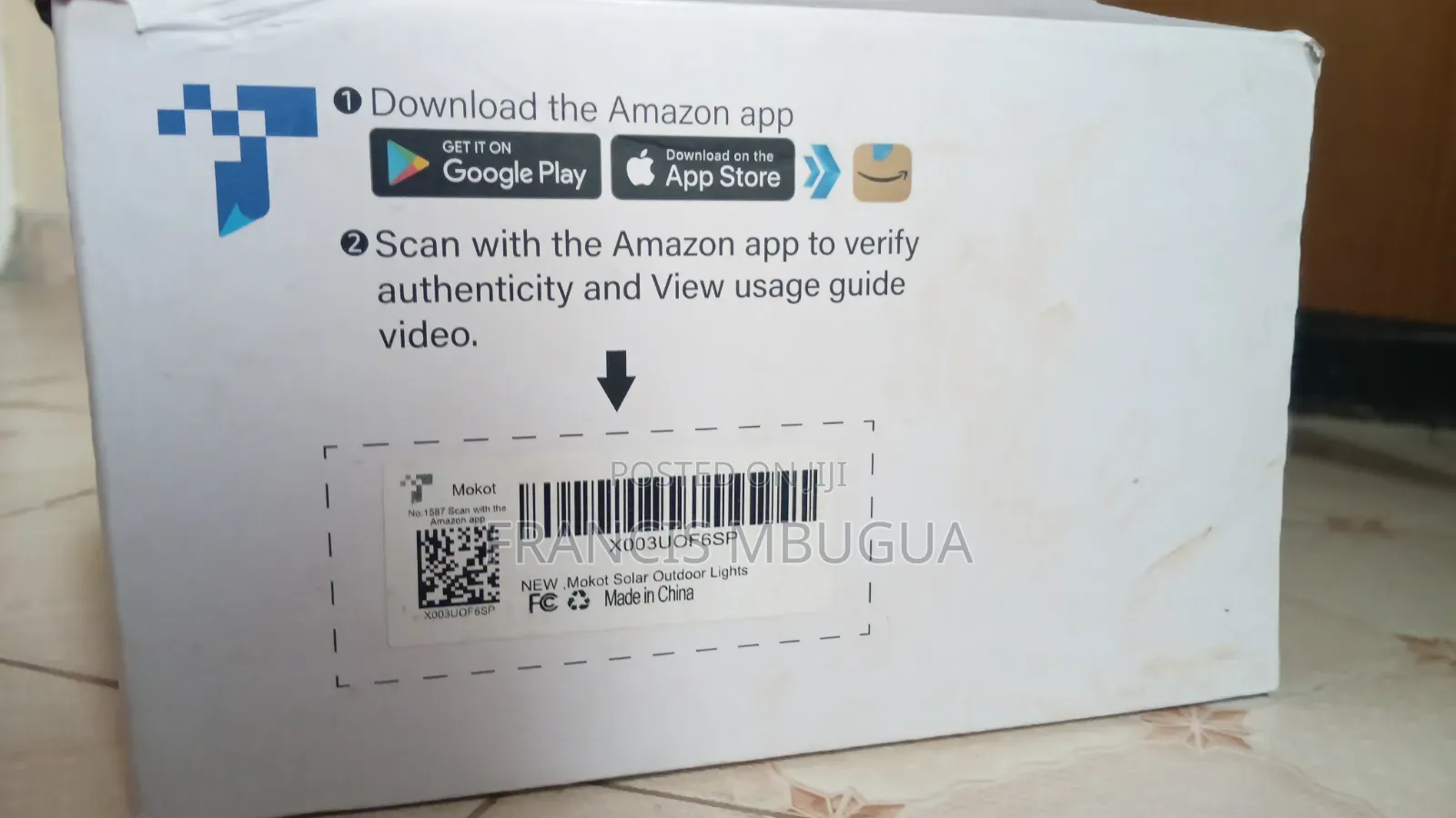 Premium Mokot 4-Head Solar Security Motion Sensing Lights