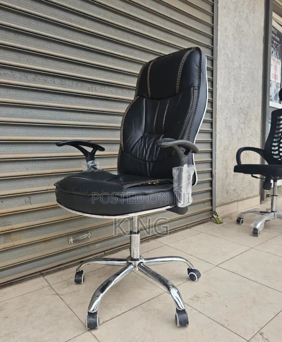 Recliner Leather Office Chair