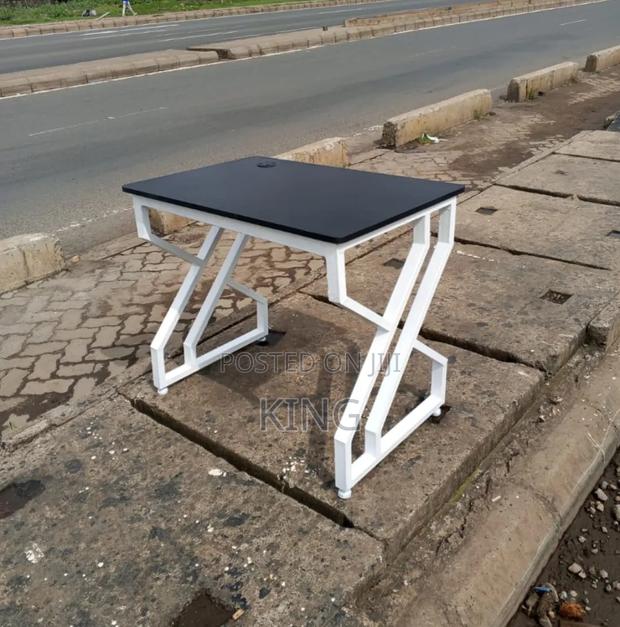 Dabble Frame Mtalic Office Study Desk - main view