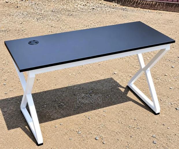 Dabble Frame Mtalic Office Study Desk - thumbnail 2