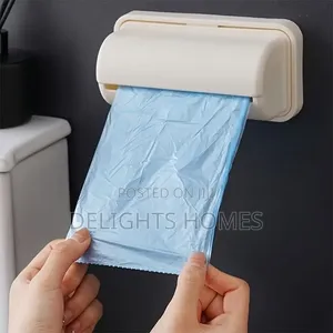 Wall Mounted Garbage Trash Bag Dispenser-Cho