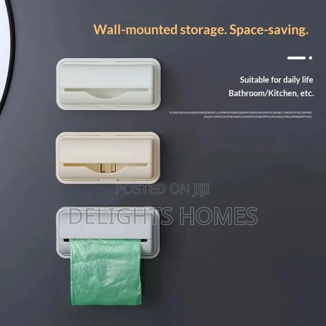 Wall Mounted Garbage Trash Bag Dispenser-Cho