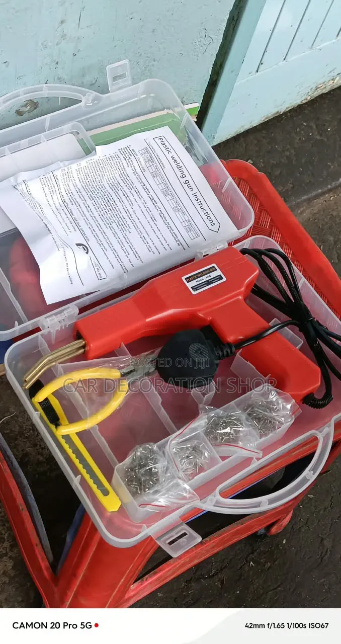 Hot Stapler Plastic Welding Kit Car Bumper Repair Tool