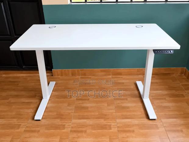 Electric Monitored Adjustable Desk 4fts - thumbnail 2