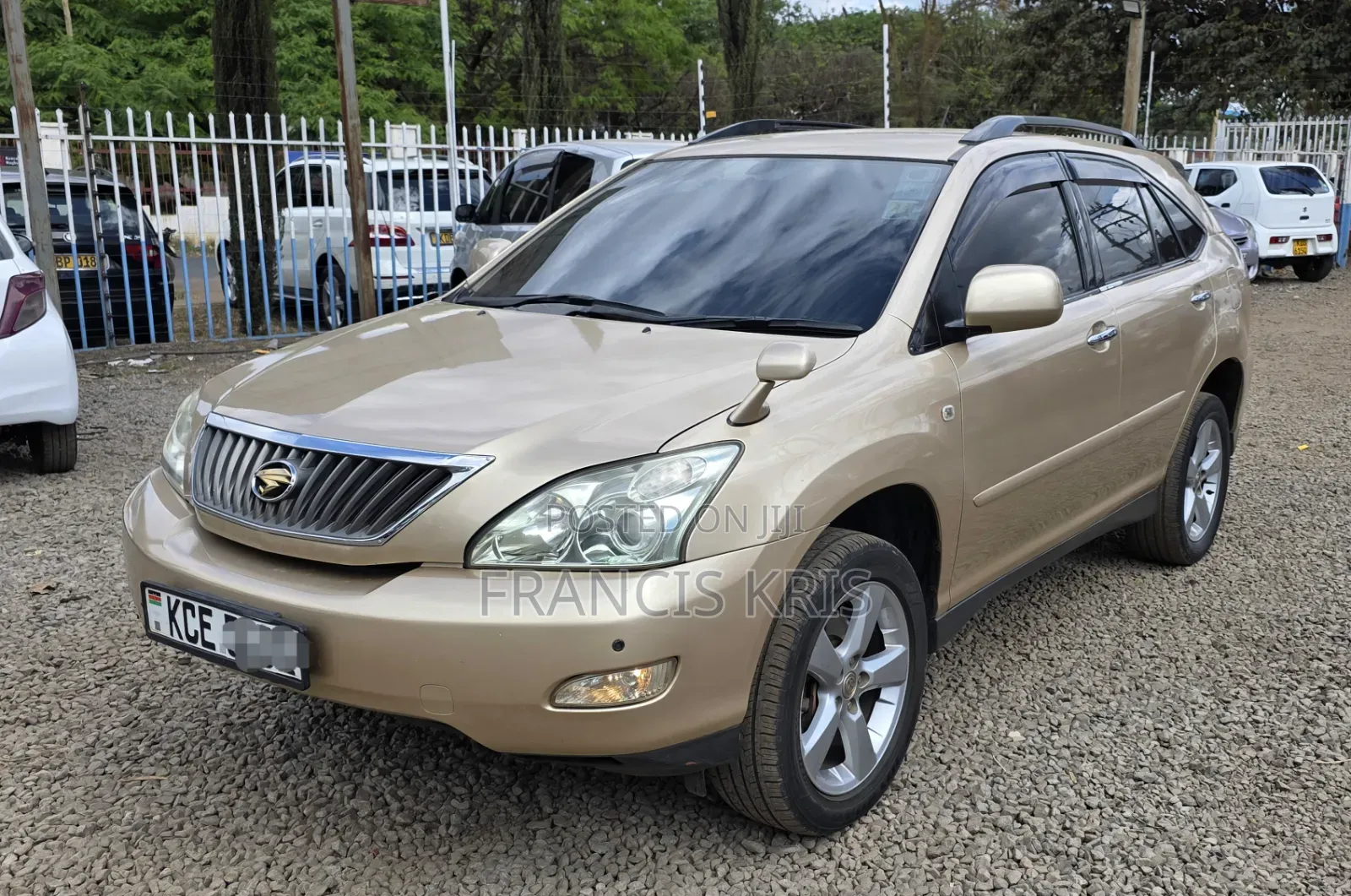 Toyota Harrier 2008 Gold