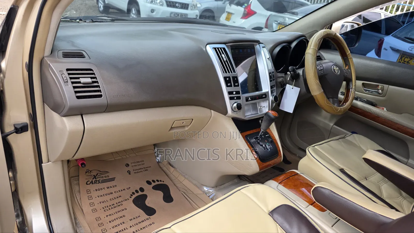 Toyota Harrier 2008 Gold