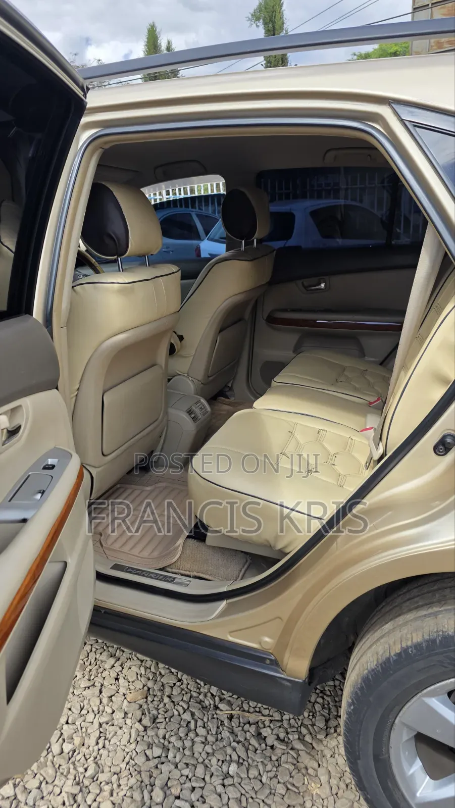 Toyota Harrier 2008 Gold