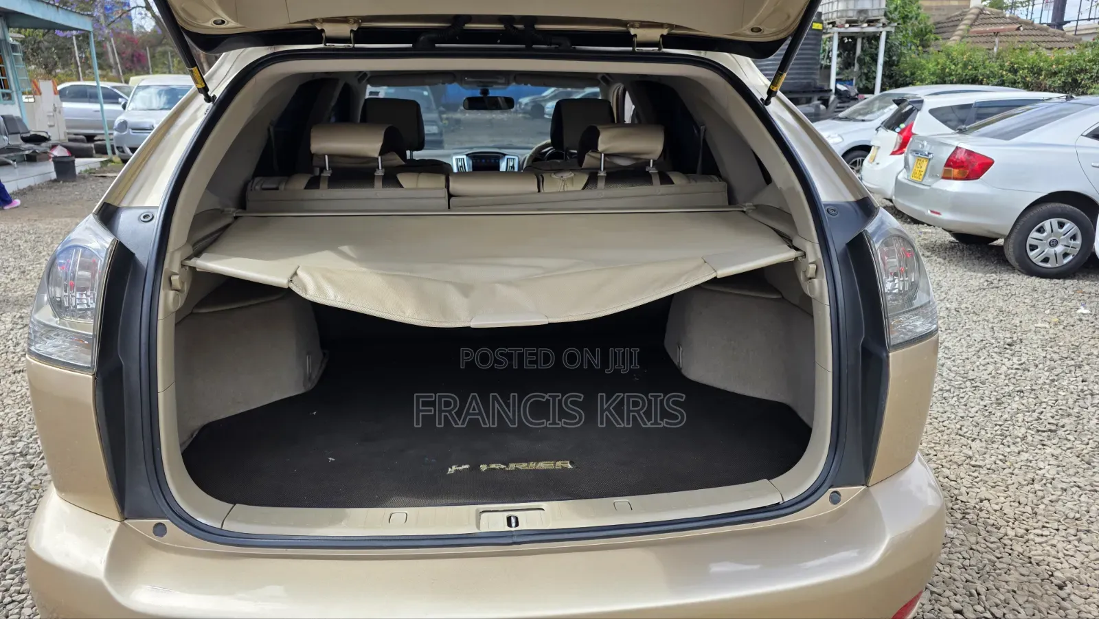 Toyota Harrier 2008 Gold