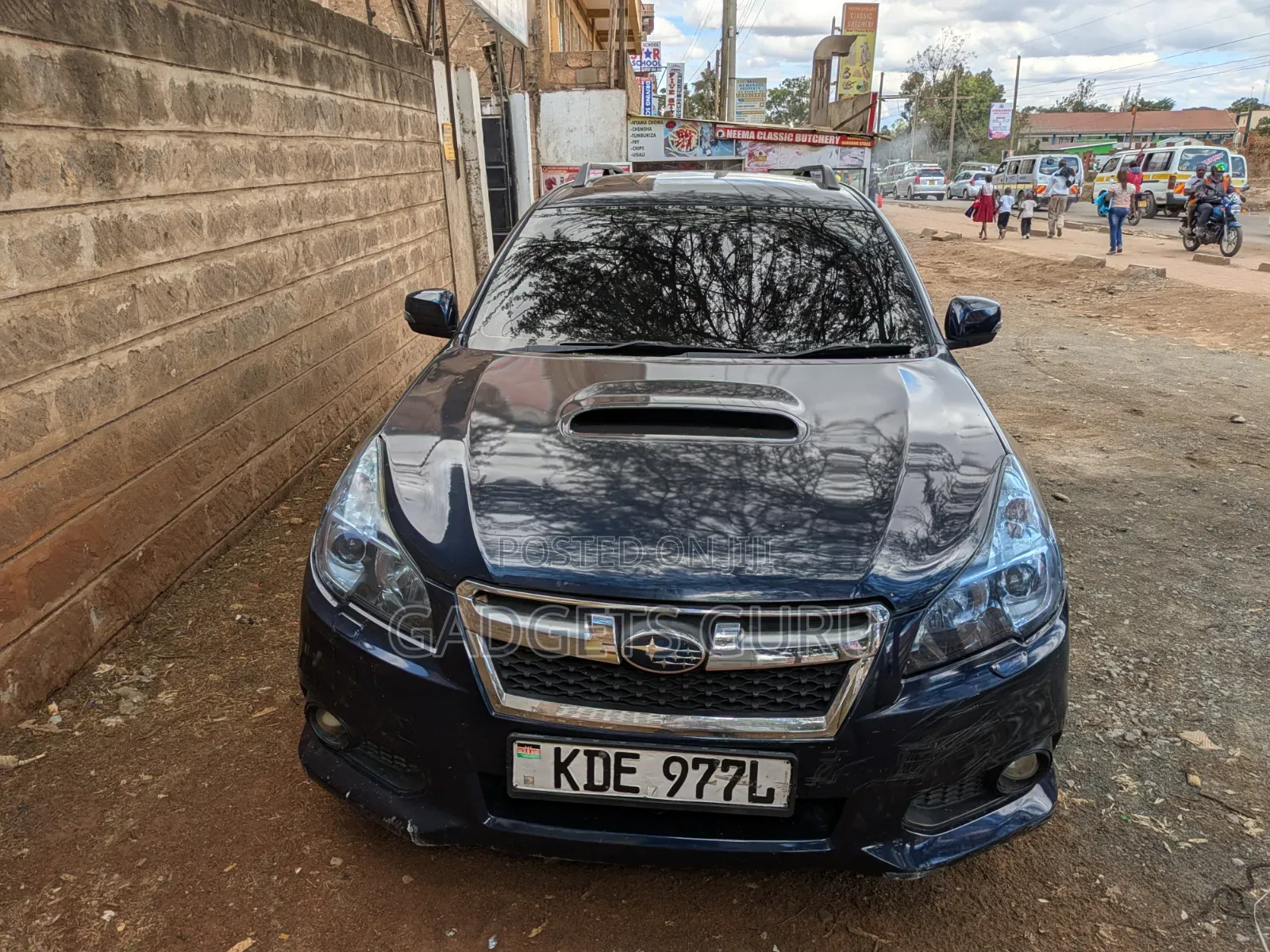 Subaru Legacy 2014 Blue
