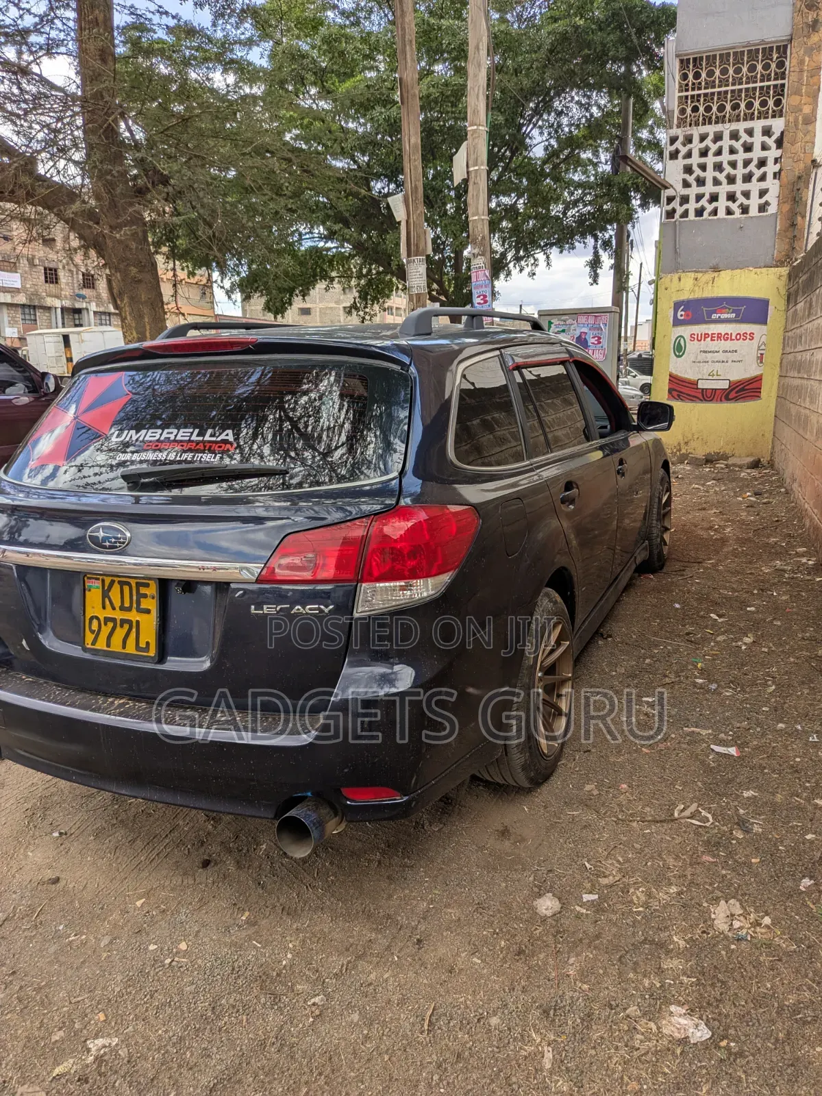 Subaru Legacy 2014 Blue