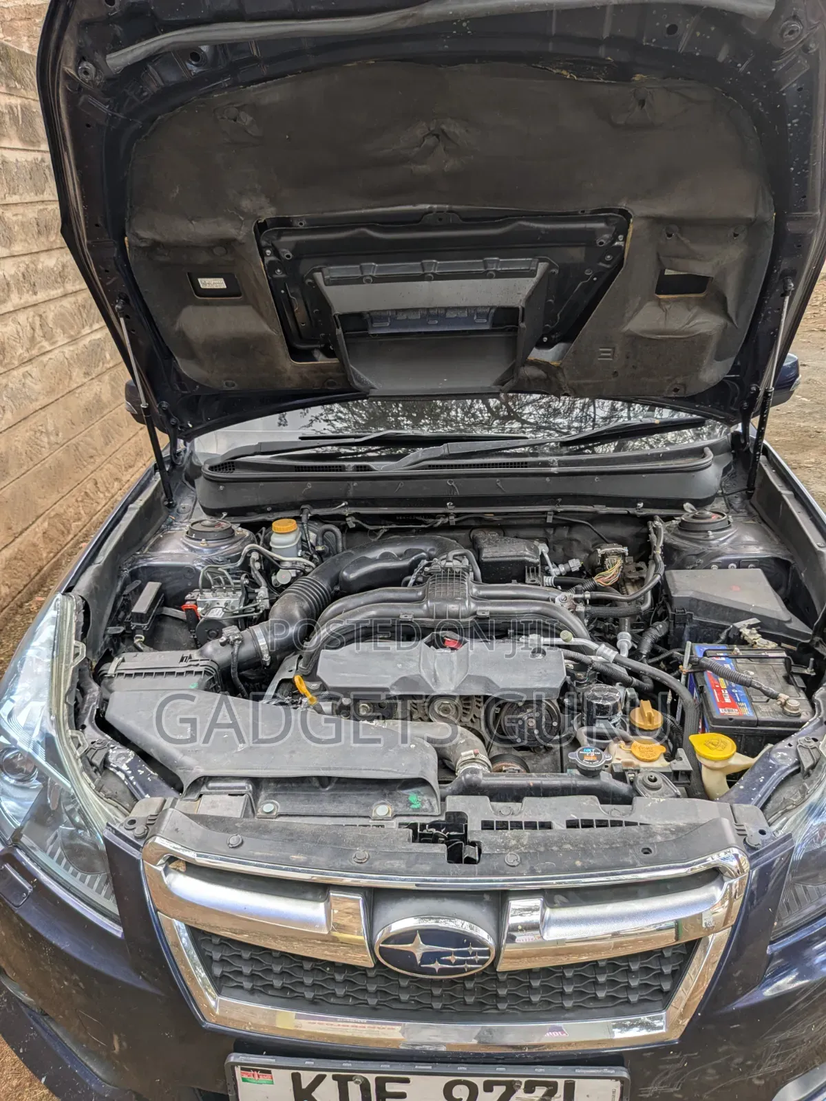 Subaru Legacy 2014 Blue
