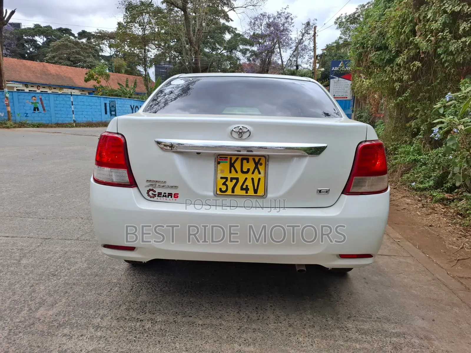 Toyota Axio 1.5 G 2WD 2013 White