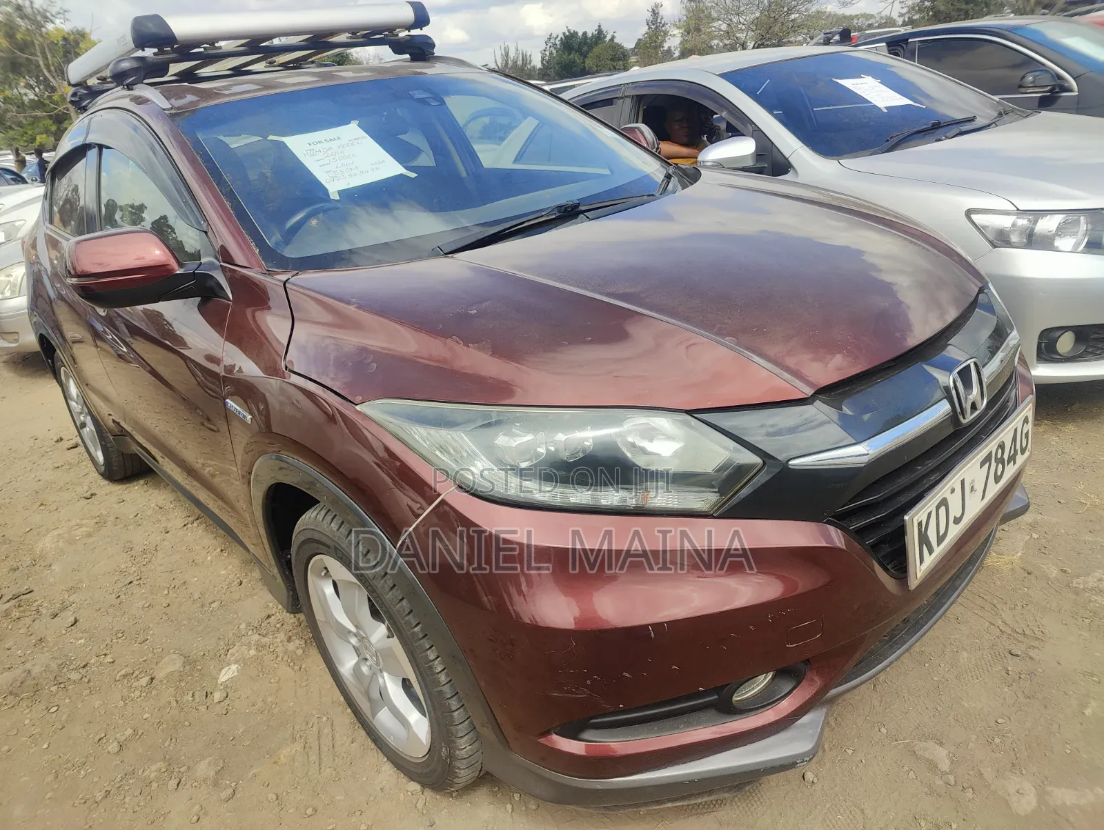 Honda Vezel 2015 Maroon