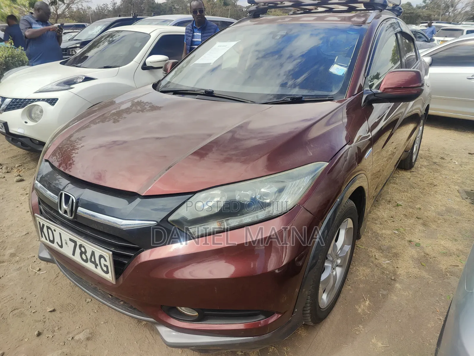 Honda Vezel 2015 Maroon