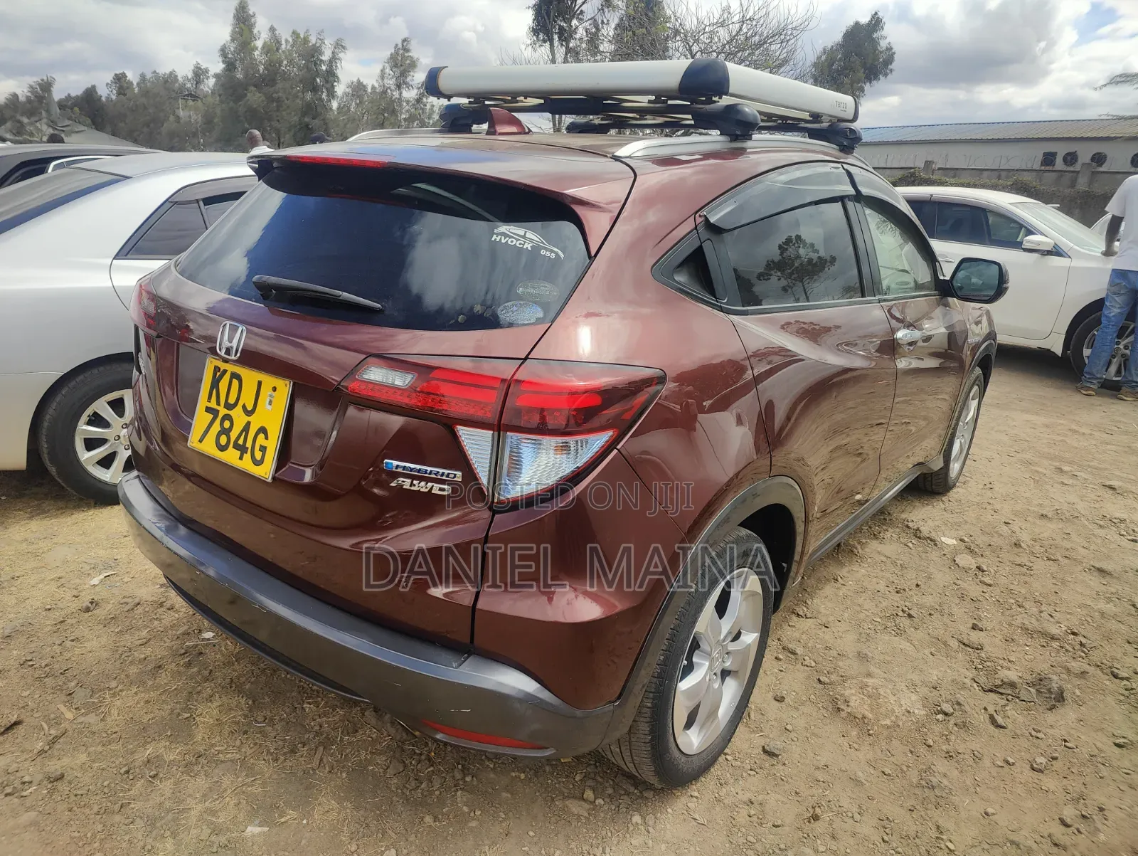 Honda Vezel 2015 Maroon