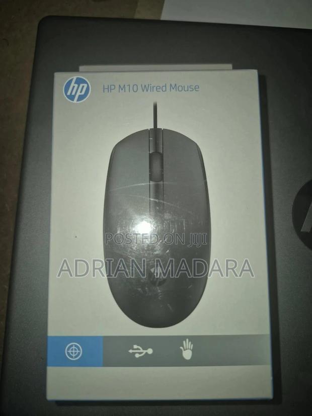 HP M10 Wired Optical Mouse - main view