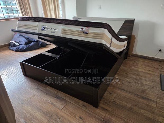 King Sized Bed With Mattress - main view