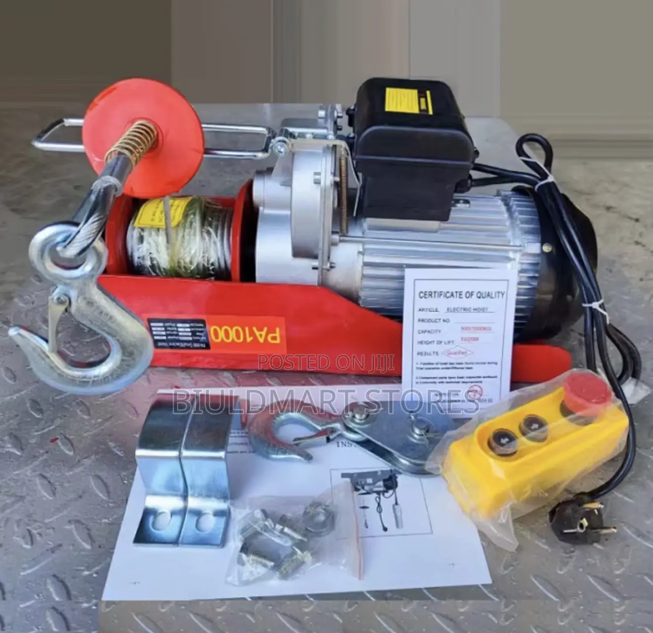 1 Tone 30 Metres Lifting Motor