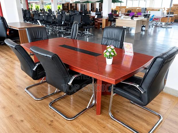 Modern Boardroom Conference Table - main view