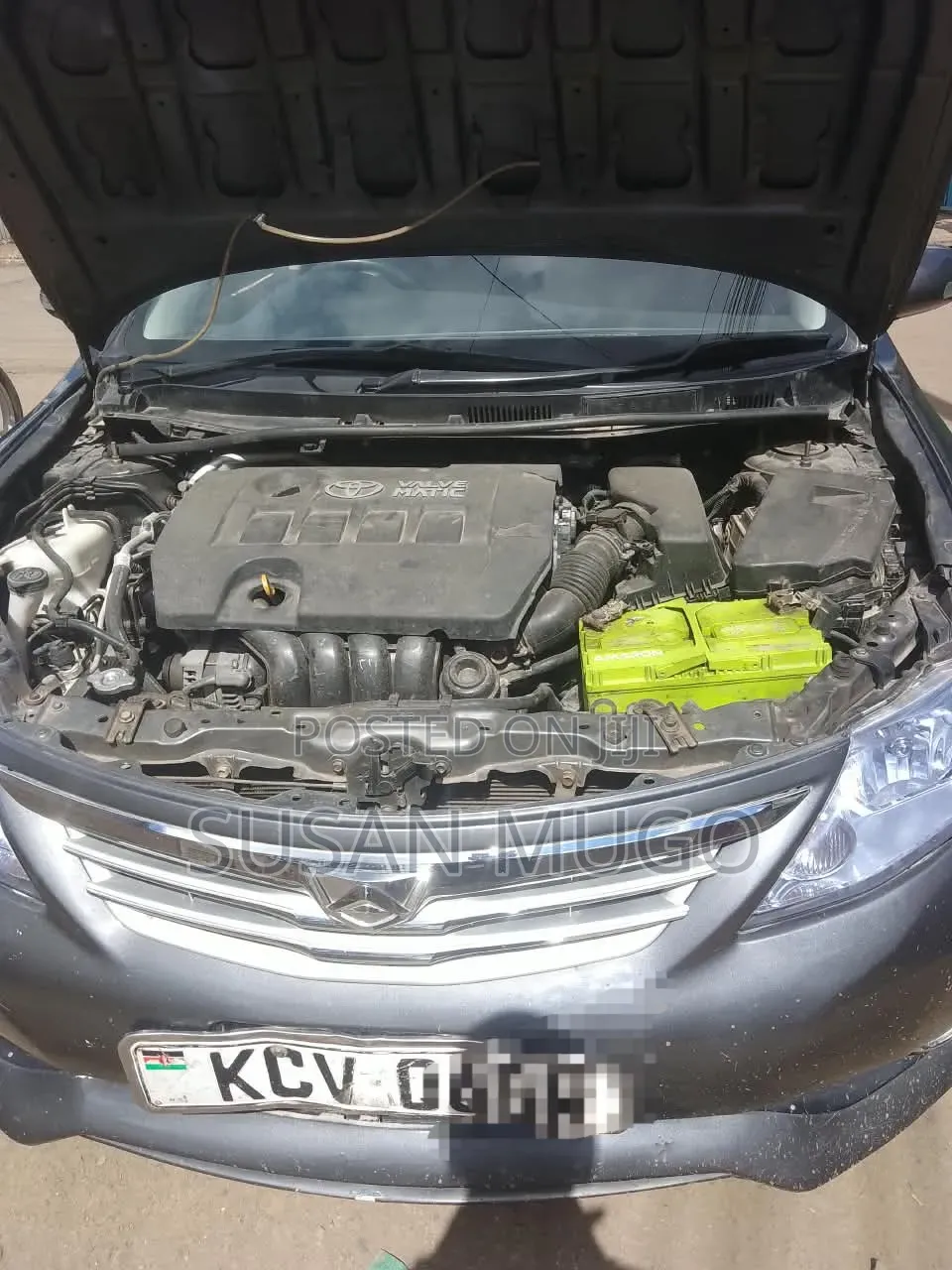Toyota Allion 2013 Gray