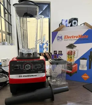 2 in 1 Electromate Commercial Blender (Silvercrest Model With 1 Year