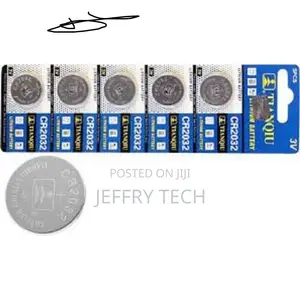 TIANQIU CR2032 Coin Battery - 3V Lithium, High Energy Density