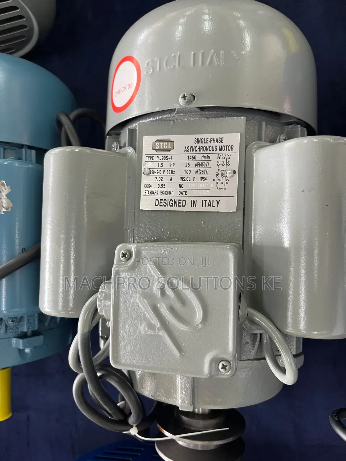 5Hp Brand New Seel Italy Single Phase Electric Motor
