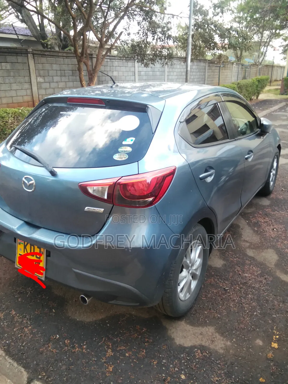 Mazda Demio 2015 Gray