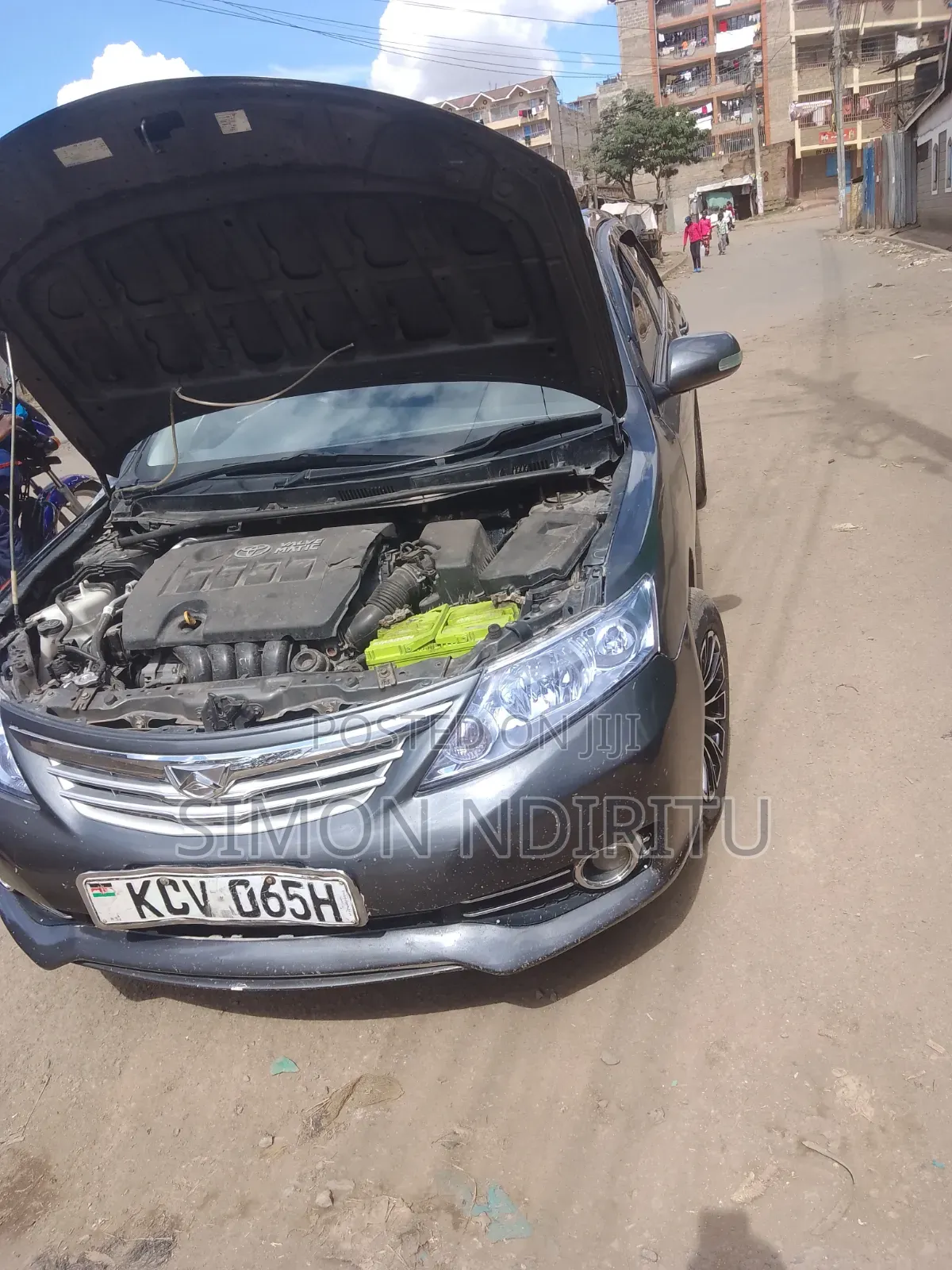 Toyota Allion 2012 Gray