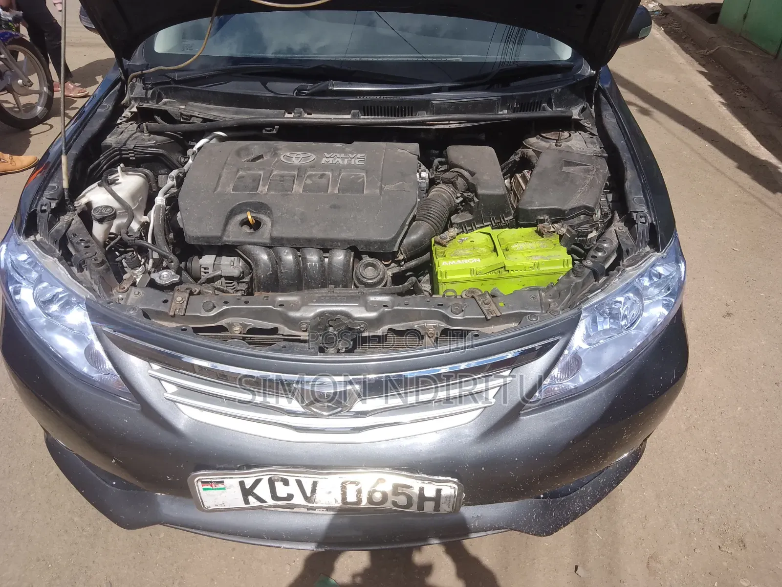 Toyota Allion 2012 Gray