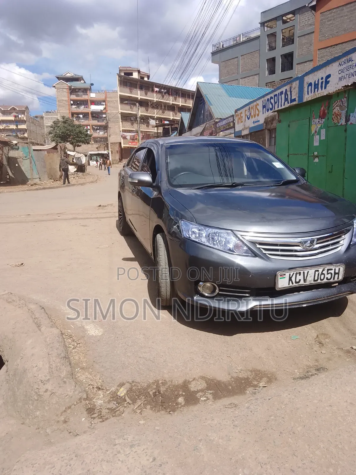 Toyota Allion 2012 Gray