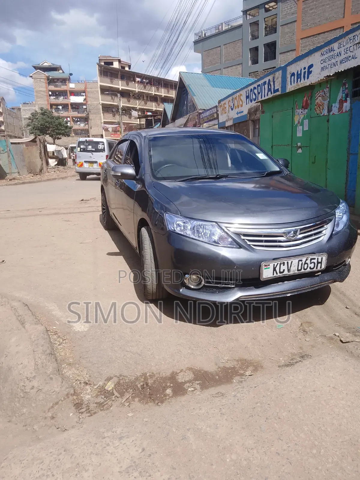 Toyota Allion 2012 Gray