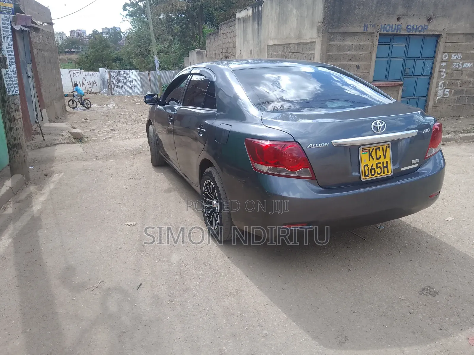 Toyota Allion 2012 Gray