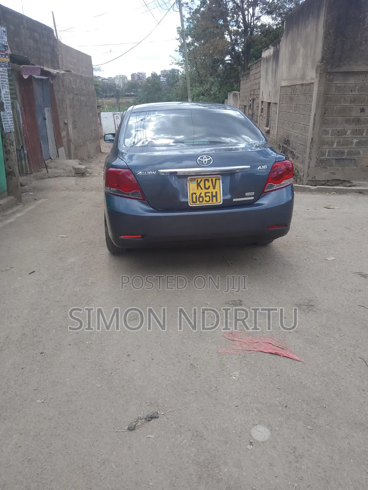 Toyota Allion 2012 Gray